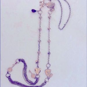 VINTAGE VICTORIAN FLEUR DE LIS NECKLACE